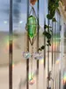 Keychains 8-9cm Magic Window Suncatcher Crystal Prism/Prism Hanging Suncatcher/Moon and Star Witchy Suncatchers/Windchimes/Tapestry Enek22