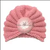 Feestmutsen creatieve baby kinderen warmer gebreide schattige ball caps winter herfst gi dhvkx