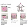 US STOCK Outdoor Indoor Portable Folding Princess Castle Tent Children's Beds (colored star lamp) W104104612 Fast Delivery!!!