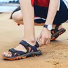 Sandalet Erkek Ayakkabı Vietnam Sandalias de Hombre Erkekler Sandal Ayakkabı Gladyatör Plaj Sandales Su Geçirmez Summersandals