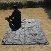 210 150cm Açık Kamp Mat Pad Yağmur Geçirmez Çift Taraflı Piknik Çadır Battaniyesi Katlanabilir Ox Beach Ground Levha TARP S 220409285Y