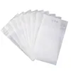 White Clear Self Seal Rits Plastic Retail Verpakking Poly Pouches Self Seal Bags Pakket met Hang Gat Groothandel LX4708