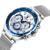 Beloning Nieuwe Aankomst Stainls Steel Luxury Men Bekijk kwarts Wholale Custom Watch Men Fashion Casual Chine Pols Watch