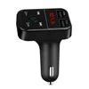 Ny FM -sändare Bluetooth Handsfree MP3 Audio Music Player Dual USB Radio Modulator Car Kit 2.1A Charger