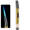 Windproof Lighter Butane Gas High Temperature Spray Gun Outdoor BBQ Kitchen Camping Jet Lighter Metal Torch Cigar Cigarette Lighters