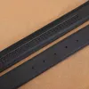 Luxury Designer Belt Men's and Women's samma bälte modebrevmärke dubbelsidig bälte slät spänne högkvalitativ läder 4 färger