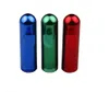 Rauchende Wasserpfeife, 54 mm, runde Nase, Schnupftabakflasche, Behälter aus Aluminiumlegierung, geschlossen, tragbar