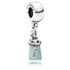 Andy Jewel Authentic 925 Sterling Silver Beads Disny Alice'S Magic Potion White Mint Smalto Adatto per gioielli stile Pandora europeo Bracciali Necklac