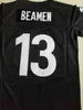 C202 Stitched Andrew Luck 12 Stratford High School Football Jersey Mens 13 Willie Beame Movie Jerseys Dubbel gestikte naam en nummer