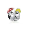 925 Siver Beads Charms for Pandora Bracelets Designer For Women My Heart Bearing For You Beer Perfume Charm