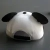 Topi Bisbol Bayi Telinga Besar Panda Lucu Topi Pantai Kartun Cantik Luar Ruangan Musim Panas Anak Lakilaki Perempuan Topi HipHop Mode 220611