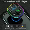 G47 TF Card Usb Flash Drive Playback Dual Usb Charger Wireless Handsfree Car Kit Modulator FM Transmitter Type C