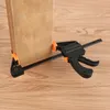 4 Inch 1pcs Woodworking Bar F Clamp Clip Hard Grip Quick Ratchet Release DIY Carpentry Hand Vise Heavy Duty Wood Working Tool