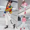 Clothing Sets 14 Year Old Teenage Girls Hip-hop Hooded Designer Clothes Suit 2022 Korean Cute Spring Autumn Christmas Performance CostumesCl