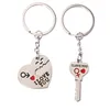 10 Parälskare Key To My Heart Keychain Valentine's Day Favors and Gifts Souvenirs Wedding Event Party Supplies FOB Creative Chainb Punk Hip Hop Gift Bijoux