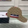 Holiday Ball Caps Womens Stripe Baseball Cap Letter Printed Mens Casquette Adjustable Sport Peaked Cap