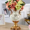 Vaser ikebana blommor vasen center bord lyx stöd badrum europa vintage växt pott vit trädgård harts jarrones skrivbord dekor hp51354518