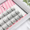 Natürliche individuelle Wimpern selbst vergeben Cluster falsche Wimpern Fischschwanz Soft Wimpernerweiterung