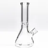 Tjocka glas bongs vattenpipa 35 cm bägare basglas bong super tung klassisk design vatten bongs 9 mm tjock med rökningstillbehör