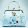 Evening Bags Luxury Designer Shell Women Chain Crossbody For Elegant Handbags 2022 Lotus Shoulder Messenger BagsEvening