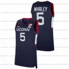 CEOA3740 NCAA UConn Huskies Jersey College Basketball Jesaja Whaley Kemba Walker Adama Sanogo Ray Allen Jeremy Lamb Andre Jackson Rudy Gay R.J. Stimulans