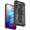 Étuis pour téléphones portables pour iPhone 14 Pro Max MaxHybrid Armor Invisible Kickstand Magnetic Shockproof Back Cover D1