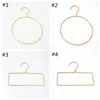 Nordic Style Metal Hanger Handdoek Hanger Rose Gold Bad Handdoek Voor Badkamer Kleding Closet Storage Rack CCE13988