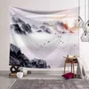 طراز الصينية زخرفة السجاد غرفة المعيشة موسم الجدار معلقة شاطئ شاطئ منشفة كبيرة حصيرة اليوغا J220804