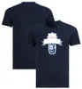 2023 Formula 1 Team Fans T-shirt F1 Racer T-shirt Estate Uomo Moda Girocollo Tee T-shirt da corsa oversize