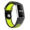 Fitbit Charge를위한 시계 밴드 스트랩 3 4 충전 3 야외 스포츠 소프트 실리콘 교체 팔찌 팔찌