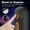 Black Whirlwind Male Masturbator Automatic Vibrating Thrusting Sucking Blowjob Masturbation Real Vaginal Adult sexy Toy for Men