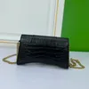 Toppkvalitet Cross Body Neo Classic Stor Top Handtag Bag Små Större Kvinnor City S Handväskor Hourglas Kvinnor Geninue Leather Messenger Väskor Tote Krokodil med låda