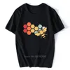 Camisetas masculinas apicultor vintage apicultor mel engraçado abelha de camiseta preta de algodão o-gola camiseta hip hop tees de streetwear harajuku