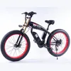Smlro S10 Plus 26inch 4.0 Yağ Lastik Retro Elektrikli Bisiklet 1000W Kar Motor Downshift Ön Çatal 17.5AH Samsung Pil Yetişkin için