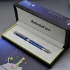 Luxe MSK-145 Pen Classique Blue and Brown Roller Ball Ballpoint Pennen Optie Colletion Pennen voor Gift