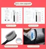 Escova de dentes 2021 escova de dentes de dentes elétricos sônicos pincel de timer adulto 6 Modo USB CARREGADOR RECULHECIDO DE CABELAS DE SUBSILHAÇÃO DE SUPORTIVA DE SUPORTE 0511