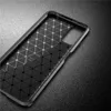 ShockoProof Luxury Carbon Fiber Cover Fodral för Xiaomi Poco M3 Pro RedMi Not 10 5G, mjuk TPU Silikon Shock Absorber Coke Back Skyddskåpa