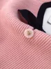 y2k الوردي تقليم المحصول أعلى القوس لطيف حلوة t قميص النساء الرجعية قصيرة الأكمام مرققة الصيف تي شيرت الكورية tshirt c-013 220511