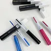 4D Dual Colored Mascara Colorful Waterproof Maskara Eyelash Extension Curling Lengthening White Blue Lashes Cosplay Makeup