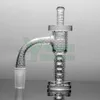 Gravé long baril xl terp slurper ensemble entier de soudure complète tabagiste dab banger étoile échée avec pilier de capuchon en carb