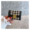 Designer Cc Leather Wallet Card Mini Card Female Anti Degaussing New Compact Ultra Thin Sleeve Multiple Slots Exquisite High End Large Capacity Card Bag