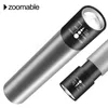 New Flashlight USB Mini LED Rechargable 3 Lighting Mode Waterproof Torch Telescopic Zoom Stylish Portable Suit for Night Lighting
