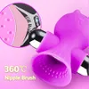 10 Modi Nippelklemmen Vibratoren Brustclip Sexspielzeug für Frauen Saugnäpfe Brustgrößere Nippelvergrößerer Saugpumpe Spielzeug für Erwachsene 21300069