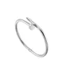 Love Nail Bracelet Bangle Hoge kwaliteit Men Women Designer armbanden Classic C Design Jewelry2801584327N