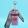 Designer Mini Bag Key Rings Silk Scarf Lipstick Macaron Keychains Purse Pendant Car Keyring Chain for Women