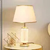 Modern lyxglasbordslampa Simplicity American Designer Room Living Room Study Bedroom Bedside Lamp Hushållslampa H220423