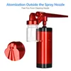 Zestaw sprężarki powietrza USB Air-Shrush Gun Spray Gun Airbrush 50 ml ładowanie wody Nano Mgła Mgła Sprayer Narzędzie piękno