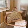 Fashion Bag 70٪ OFF البيع عبر الإنترنت بالجملة 2022 New Canvas Women's Single الكتف متعددة الاستخدامات حقيبة ركاب مطبوعة سعة كبيرة حمل حقيبة يد