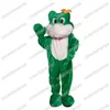 Halloween Frog Mascot kostymer av högsta kvalitet tecknad karaktär kläder vuxna storlek jul karneval födelsedagsfest utomhus outfit