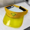 Herrendesigner Visor Sun Hut Baseball Mütze Damen Sonnenbrille Kappen Buchstabe verdickte UV -Schutz im Freien Verstellbare Größe 5662 cm HIG6039960